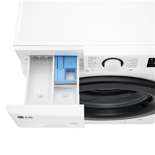 LG, 9 kg / 6 kg, depth 56,5 cm, 1400 rpm - Washer-dryer combo