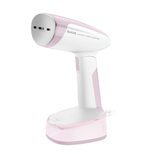 Tefal Access' Steam Pocket, 1300 W, white/pink - Foldable handheld garment steamer