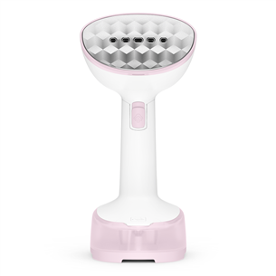 Tefal Access' Steam Pocket, 1300 W, white/pink - Foldable handheld garment steamer