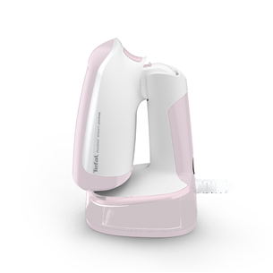 Tefal Access' Steam Pocket, 1300 W, white/pink - Foldable handheld garment steamer