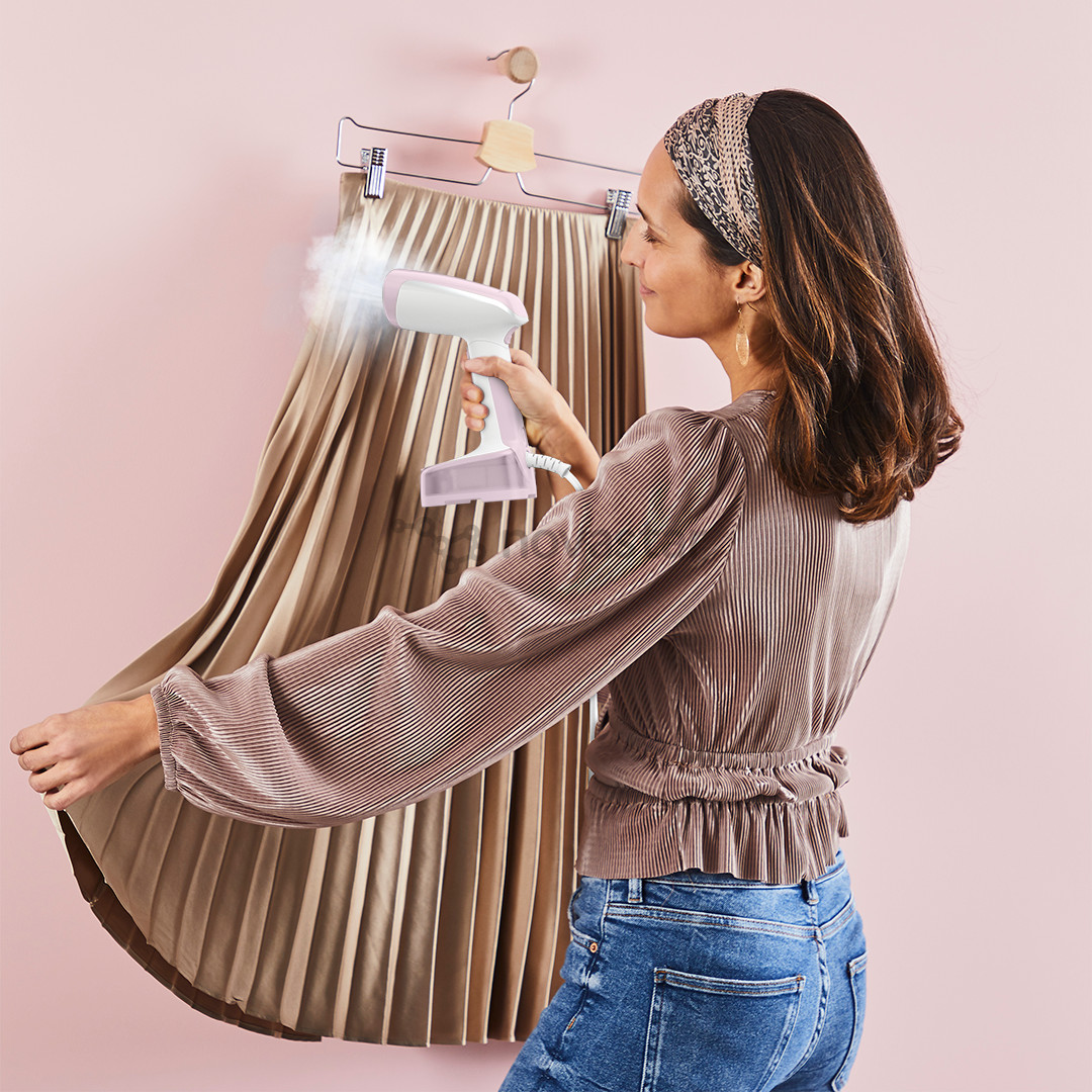 Tefal Access' Steam Pocket, 1300 W, baltas/rožinis - Garinis lygintuvas