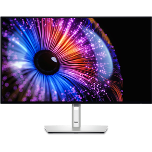 Dell UltraSharp 27 U2724DE, 27'', QHD, LED IPS, USB-C, Thunderbolt 4, sidabrinis - Monitorius