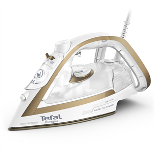 Tefal Puregliss, 2900 Вт, белый - Паровой утюг FV8042E0