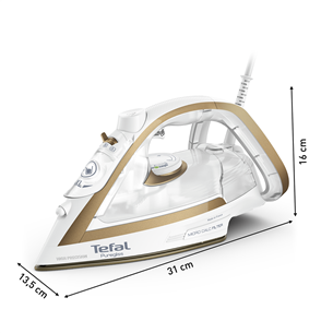 Tefal Puregliss, 2900 Вт, белый - Паровой утюг