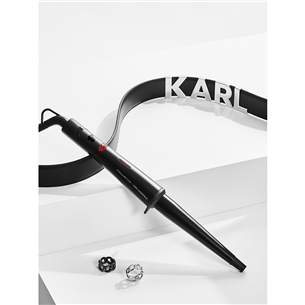 Rowenta x KARL LAGERFELD, black - Conical wave wand