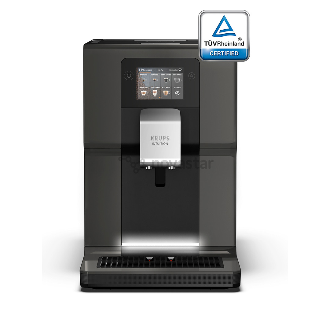 Krups Intuition, juodas - Kavos aparatas