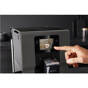Krups Intuition, juodas - Kavos aparatas