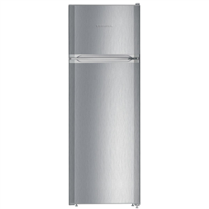 Liebherr, SmartFrost, 270 L, aukštis 158 cm, sidabrinis - Šaldytuvas