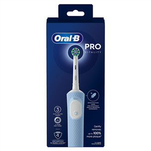 Braun Oral-B Vitality Pro, mėlynas - Elektrinis dantų šepetėlis