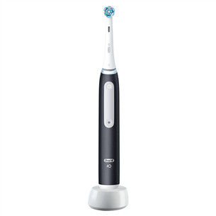 Braun Oral-B iO3, juodas - Elektrinis dantų šepetėlis