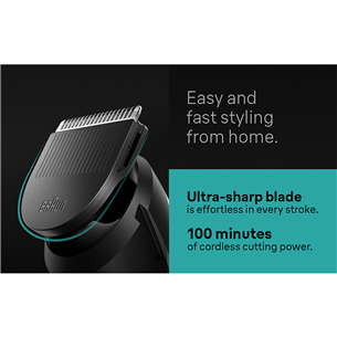 Braun Series 5, 9-in 1, black - Multi grooming kit