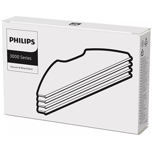 Philips 3000 Series, 4 vnt. - Šluostės robotui dulkių siurbliui