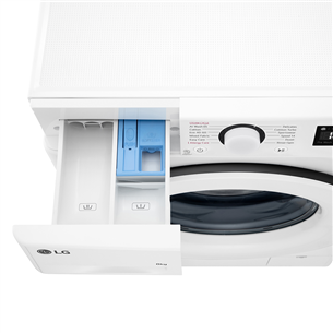 LG, 8 kg, gylis 47,5 cm, 1200 aps./min. - Skalbimo mašina