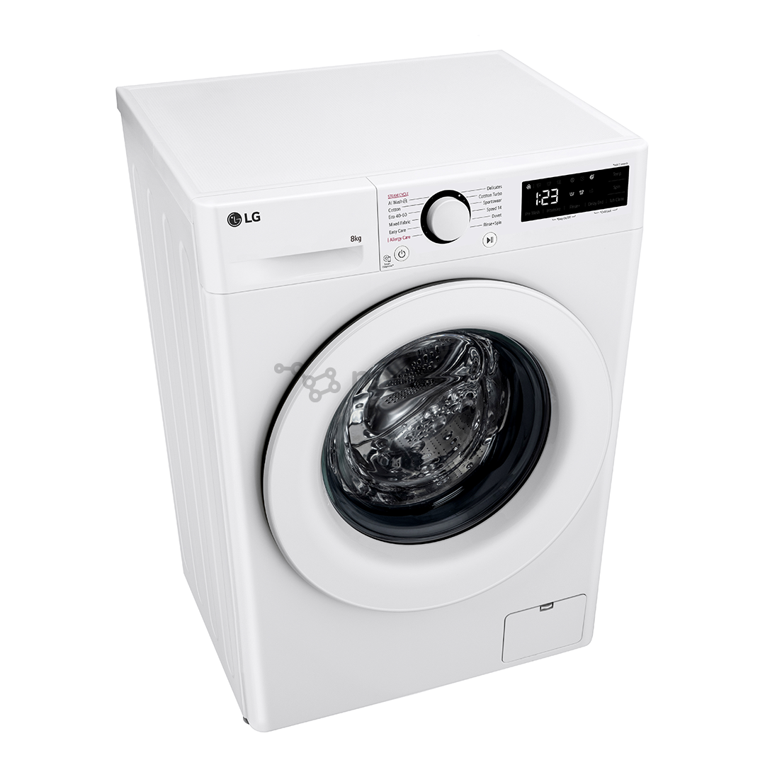 LG, 8 kg, gylis 47,5 cm, 1200 aps./min. - Skalbimo mašina