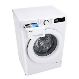 LG, 8 kg, depth 47,5 cm, 1200 rpm - Front load washing machine