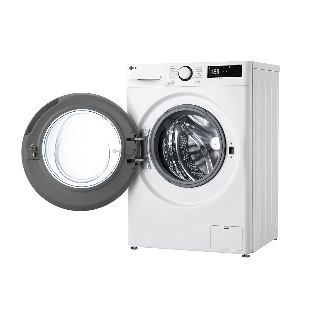 LG, 8 kg, gylis 47,5 cm, 1200 aps./min. - Skalbimo mašina