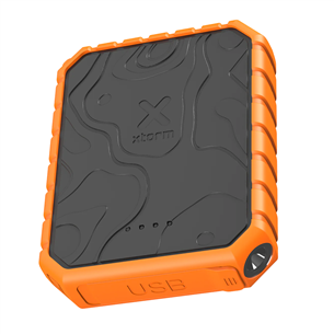 Xtorm XR2 Rugged, 20 W, 10000 mAh, juoda/oranžinė - Išorinė baterija XR201