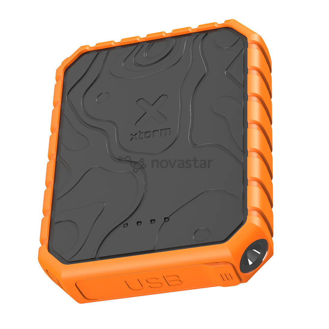 Xtorm XR2 Rugged, 20 W, 10000 mAh, black/orange - Power bank