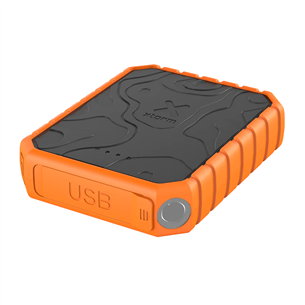 Xtorm XR2 Rugged, 20 W, 10000 mAh, juoda/oranžinė - Išorinė baterija