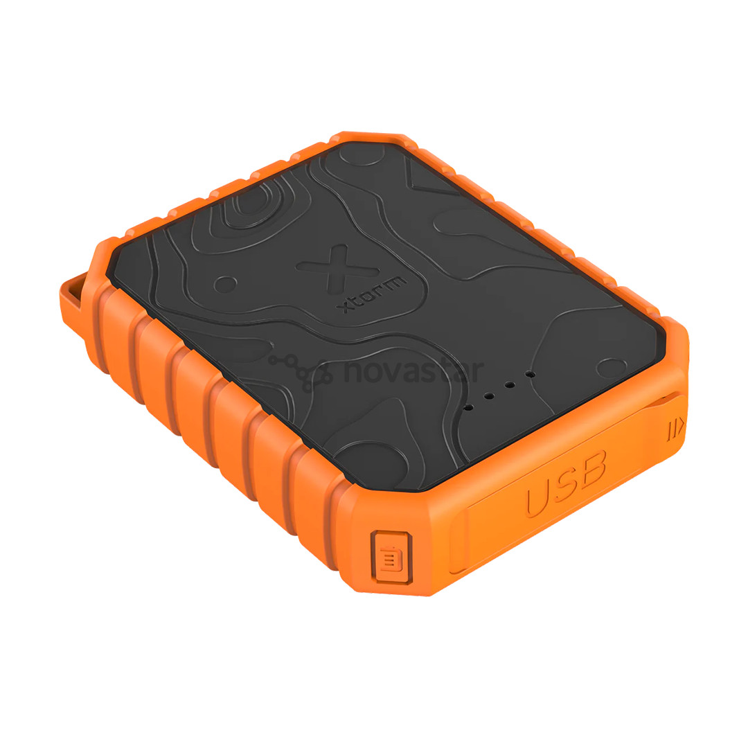 Xtorm XR2 Rugged, 20 W, 10000 mAh, black/orange - Power bank