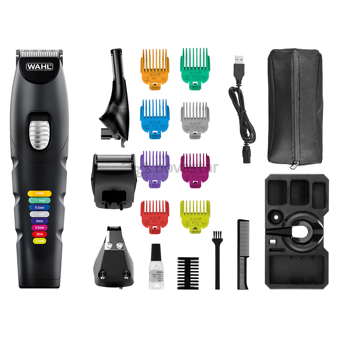 Wahl, Colour trim, черный - Мультифукнциональный триммер