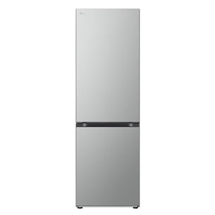 LG, NoFrost, 344 л, высота 186 см, серебристый - Холодильник GBV3100DPY.APYQEUR