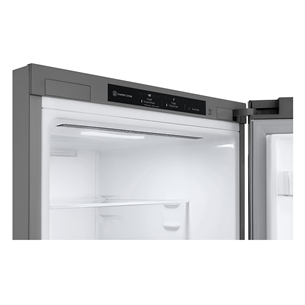 LG, NoFrost, 344 L, 186 cm, silver - Refrigerator