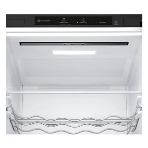 Šaldytuvas LG, NoFrost, 387 L, 203 cm, juodas