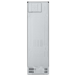Šaldytuvas LG, NoFrost, 387 L, 203 cm, juodas