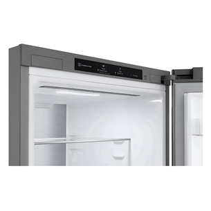 LG, NoFrost, 344 L, 186 cm, silver - Refrigerator