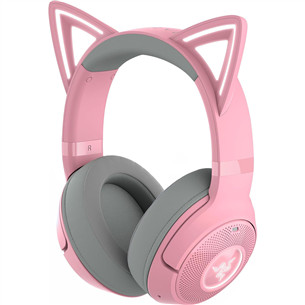 Razer Kraken Kitty V2 BT, rožinės - Belaidės ausinės