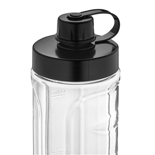 WMF Kitchenminis, Smoothie-to-go, 300 W, juodas - Trintuvas