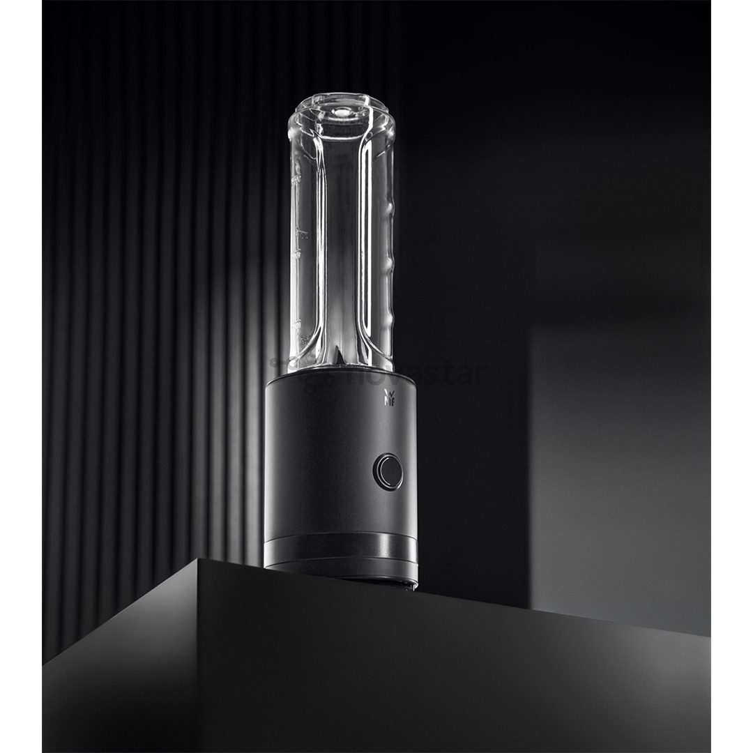 WMF Kitchenminis, Smoothie-to-go, 300 W, black - Blender