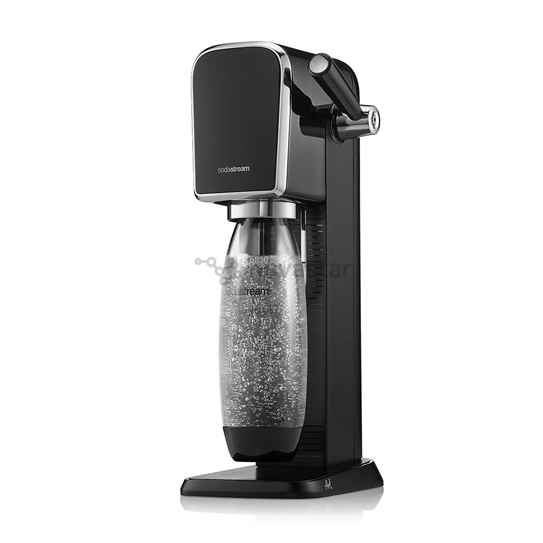 Gazuotų gėrimų gaminimo aparatas Soda Stream Art, juodas