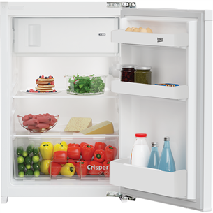 Beko, 110 L, aukštis 87 cm - Įmontuojamas šaldytuvas B1854N