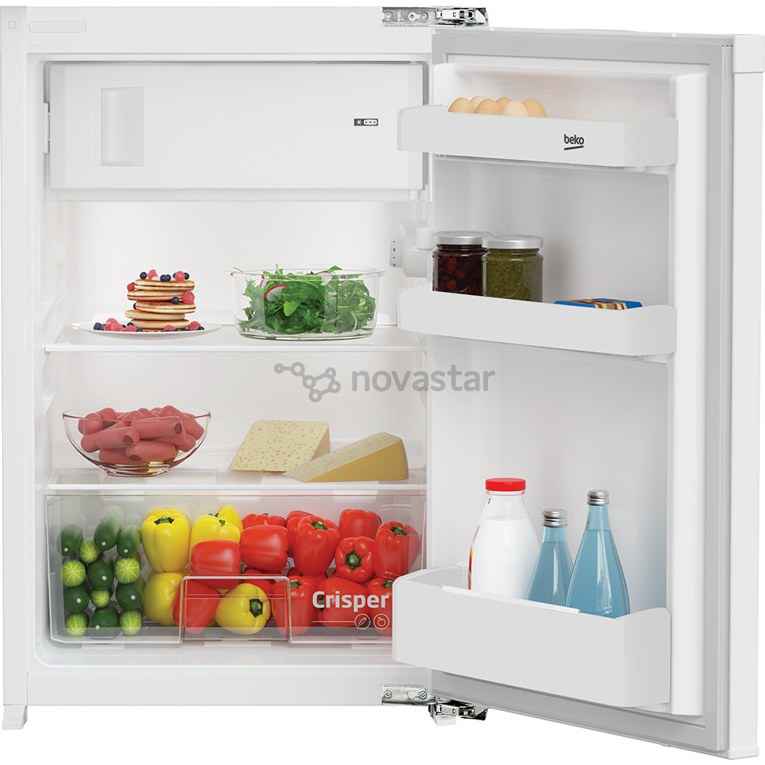 Beko, 110 L, aukštis 87 cm - Įmontuojamas šaldytuvas