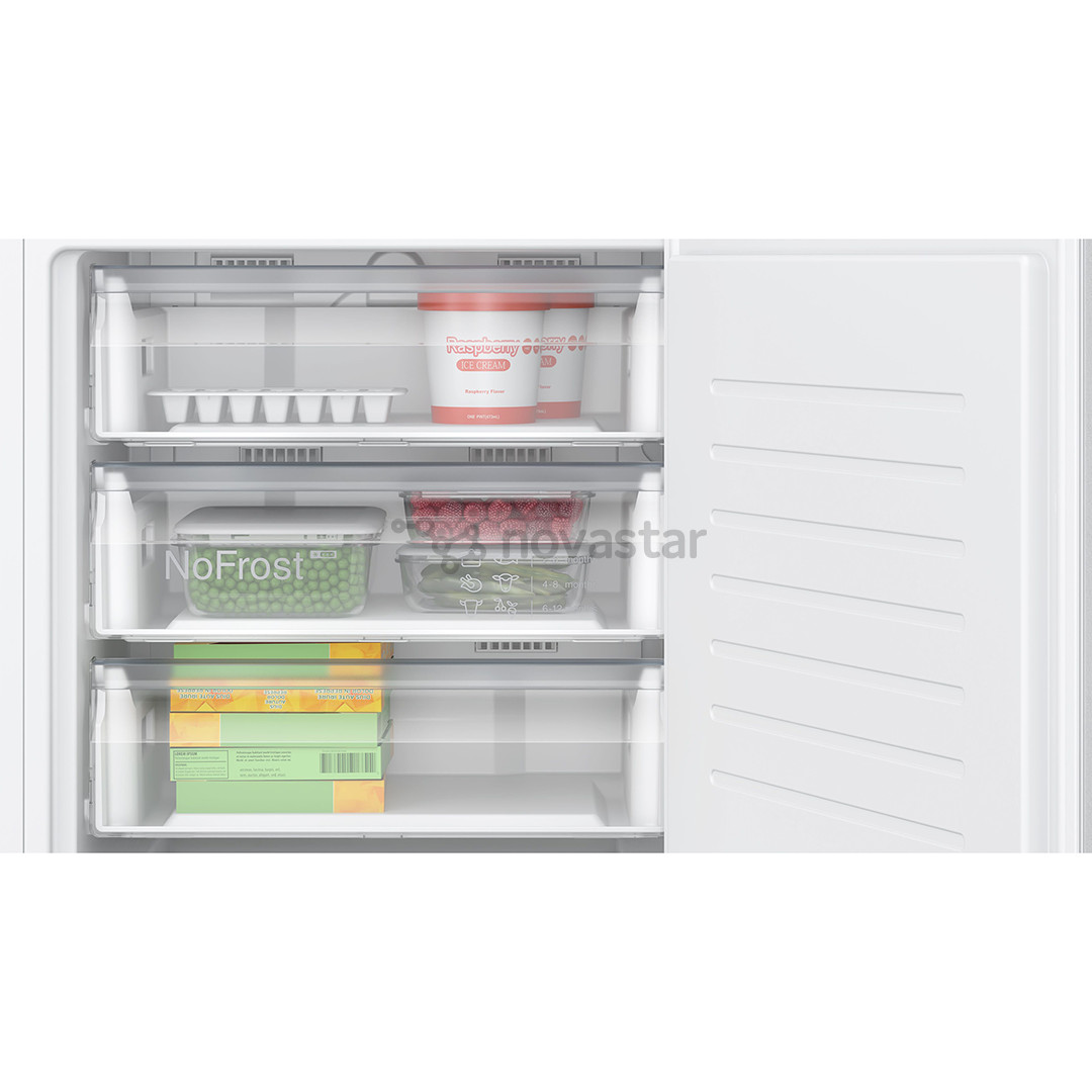 Bosch, Series 6, 85 L, aukštis 82 cm - Įmontuojamas šaldiklis