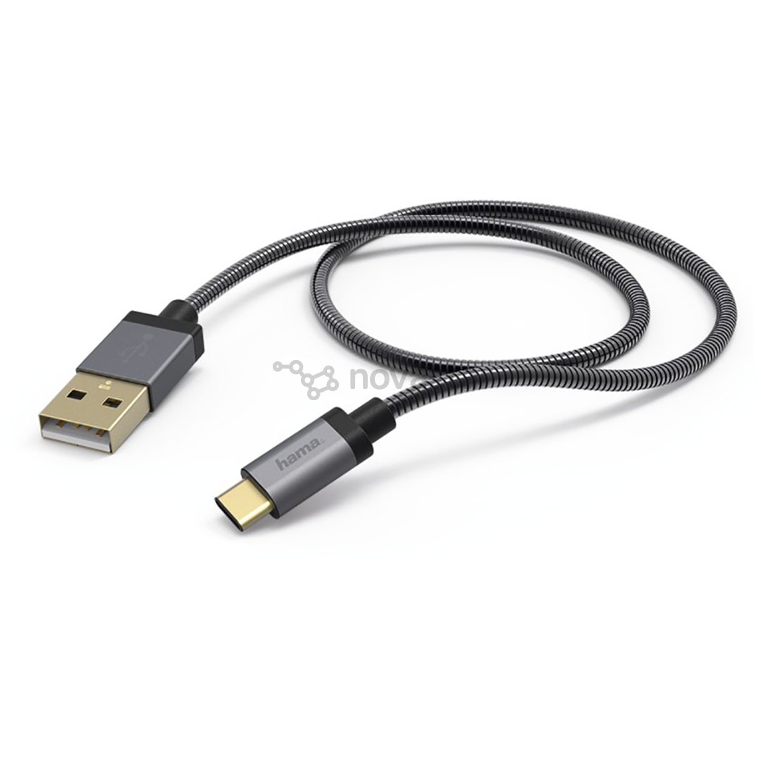 Hama USB-A - USB-C, 1,5 м - Кабель