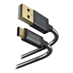 Hama USB-A - USB-C, 1,5 m - Laidas