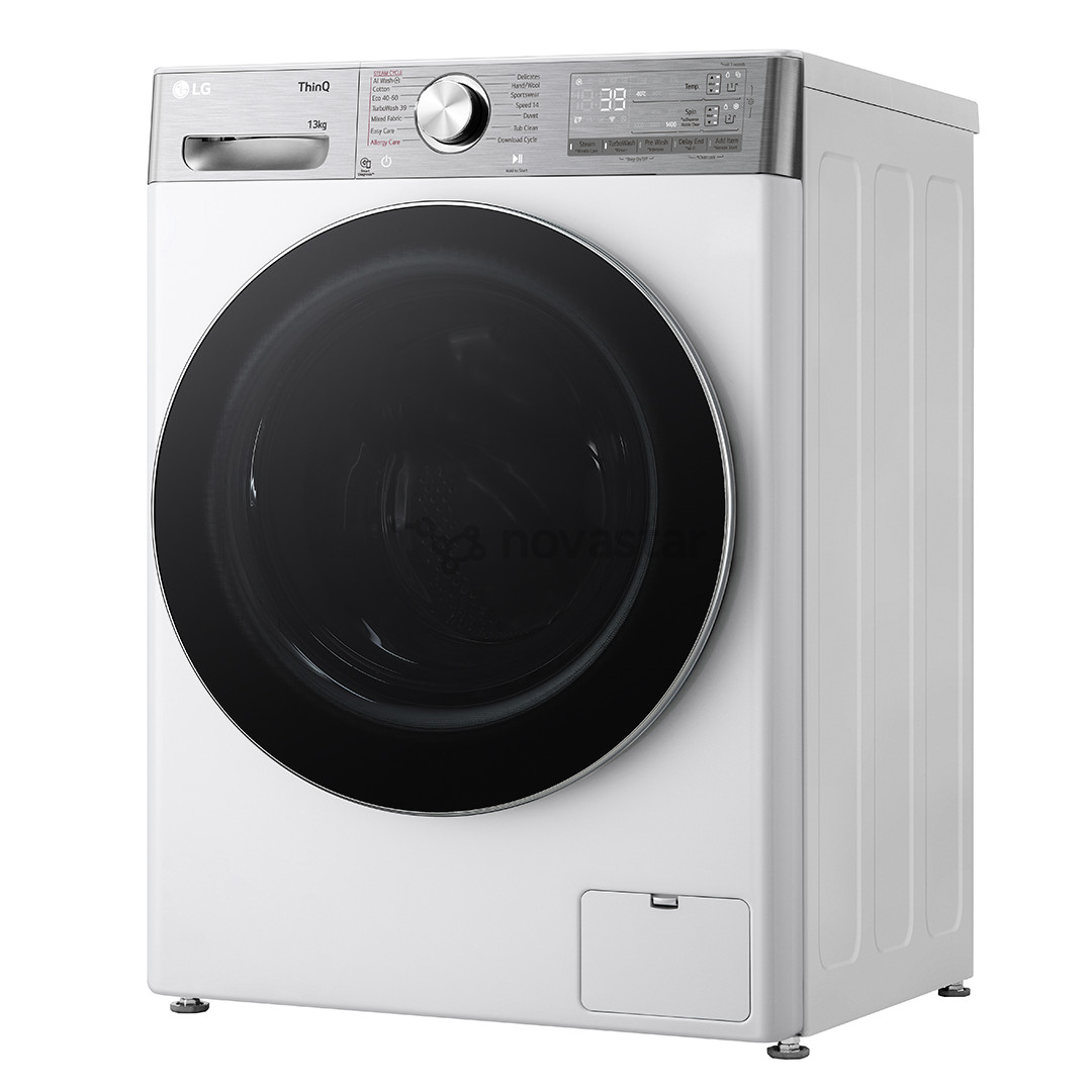 LG, 13 kg, depth 61,5 cm, 1400 rpm - Front load washing machine