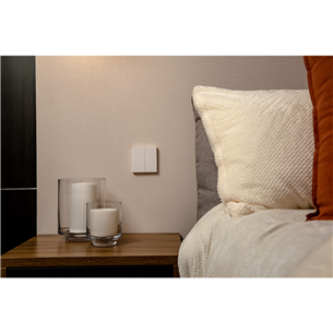 Aqara Smart Wall Switch H1, no neutral, double rocker - Smart wall switch