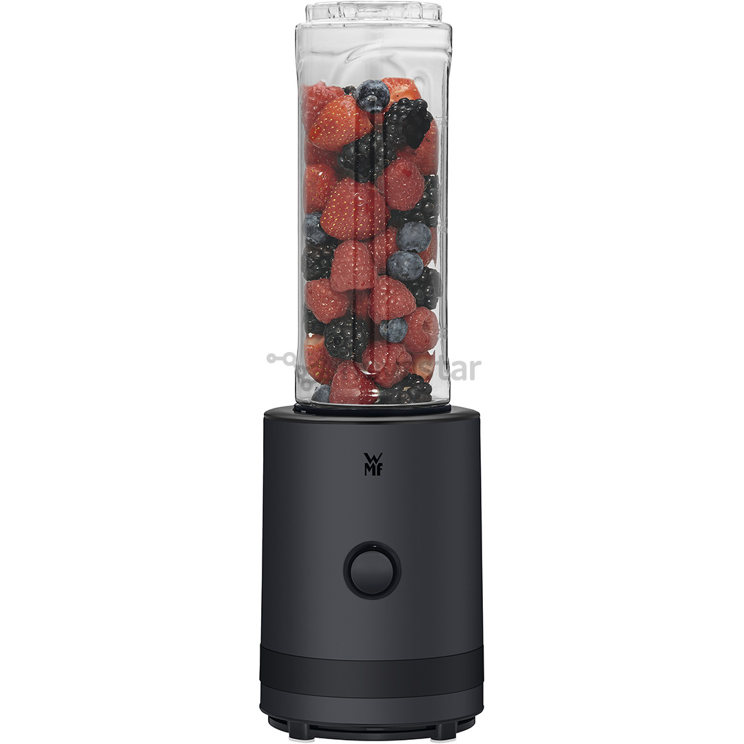 WMF Kitchenminis, Smoothie-to-go, 300 W, black - Blender