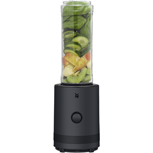 WMF Kitchenminis, Smoothie-to-go, 300 W, juodas - Trintuvas