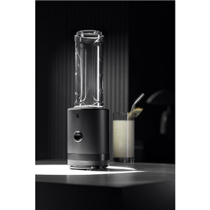 WMF Kitchenminis, Smoothie-to-go, 300 W, black - Blender