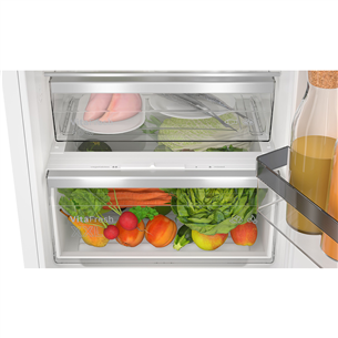 Bosch Series 4, No Frost, 290 L, height 194 cm - Built-in refrigerator