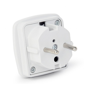 Gembird UK to EU Schuko, 7,5 A - Travel adapter