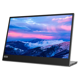 Lenovo L15, 15.6'', FHD, LED IPS, USB-C, black/gray - Nešiojamas monitorius