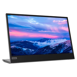 Lenovo L15, 15,6'', FHD, LED IPS, USB-C, черный/серый - Портативный монитор