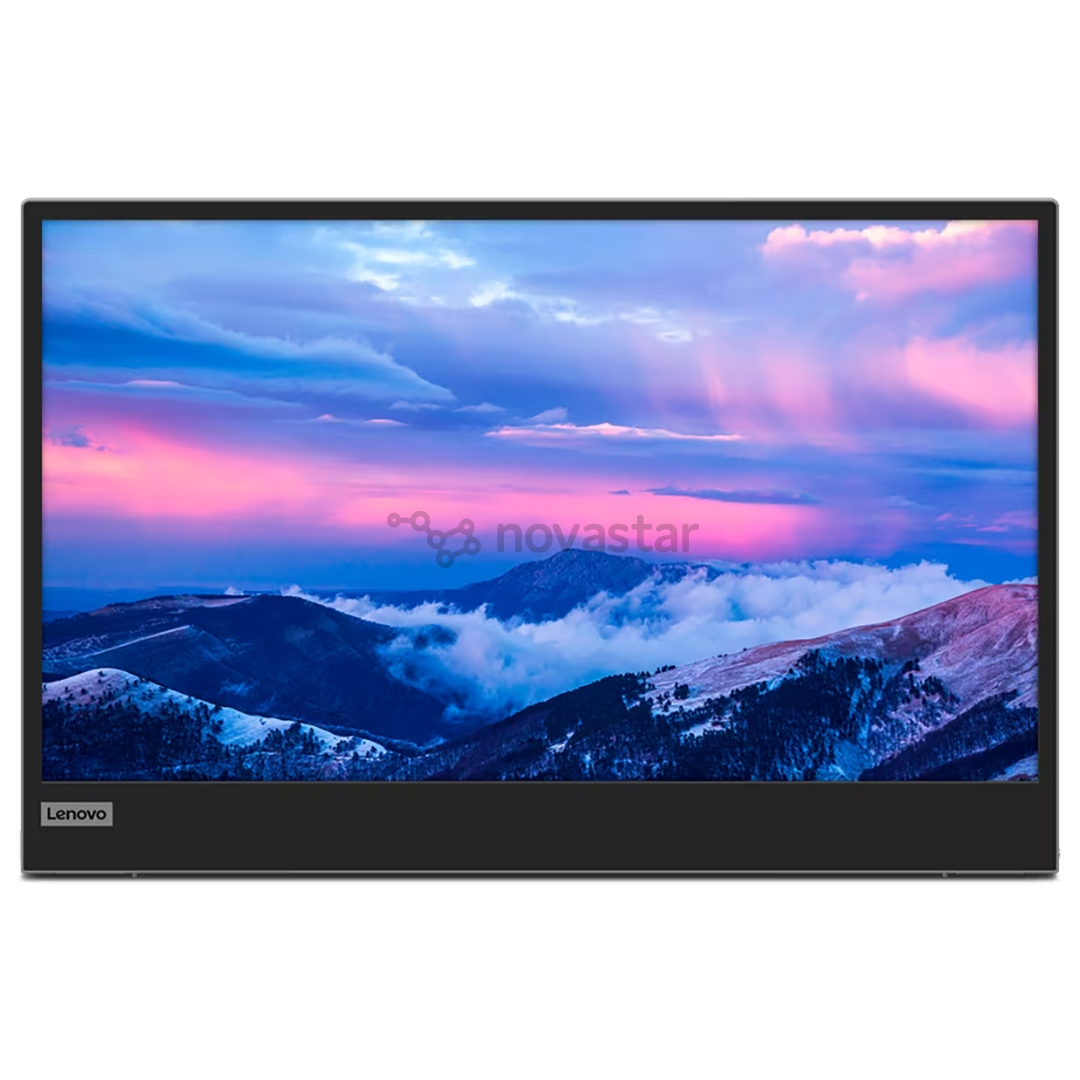 Lenovo L15, 15.6'', FHD, LED IPS, USB-C, black/gray - Portable monitor