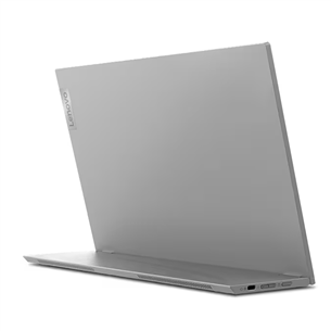 Lenovo L15, 15,6'', FHD, LED IPS, USB-C, черный/серый - Портативный монитор